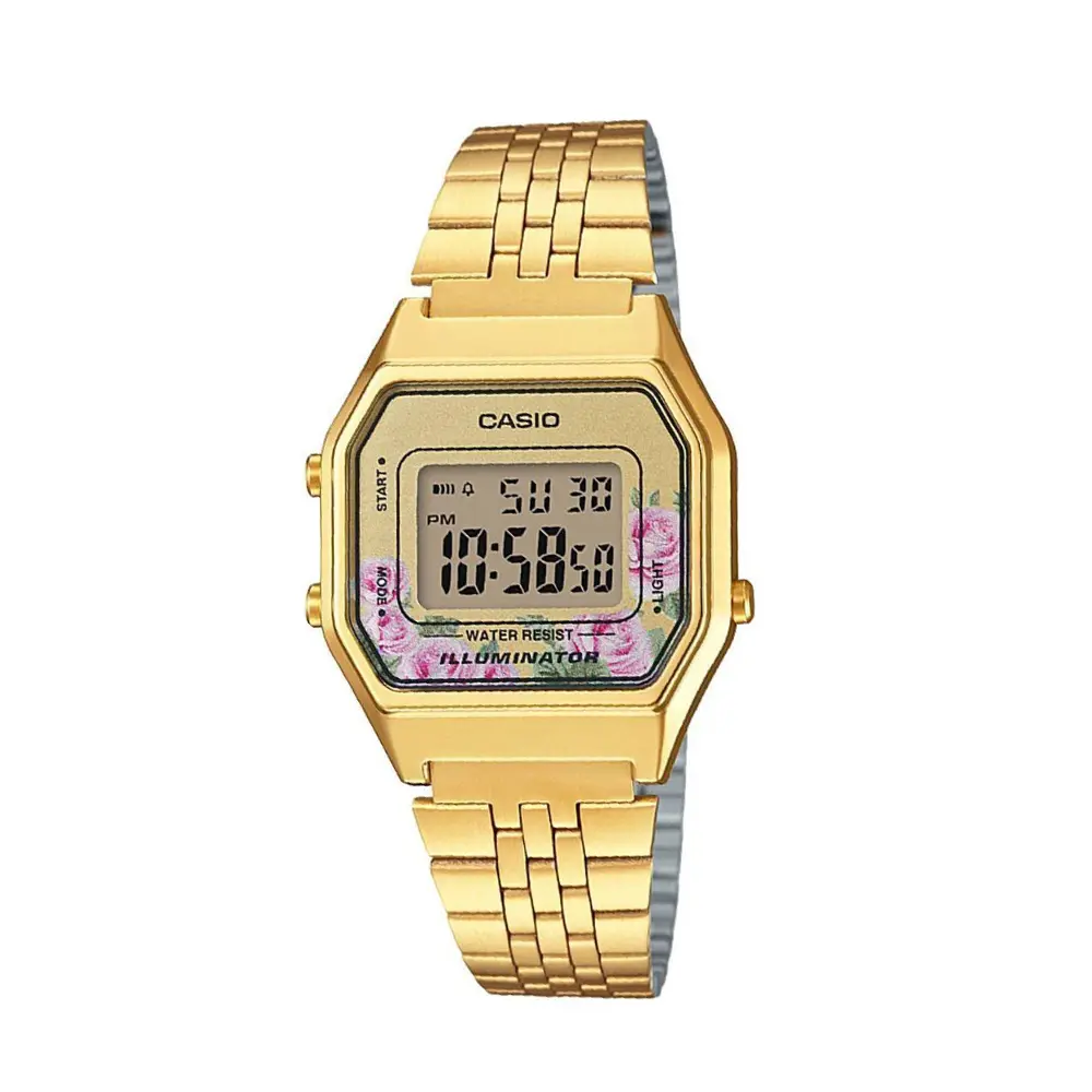 ساعت مچی دیجیتال استیل کاسیو مدل LA680WGA-4CDF