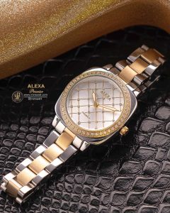 ساعت مچی عقربه ای زنانه استیل الکسا مدل A0035