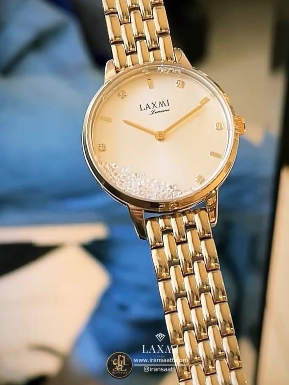 ساعت مچی استیل زنانه لاکسمی مدل LAXMI.8092