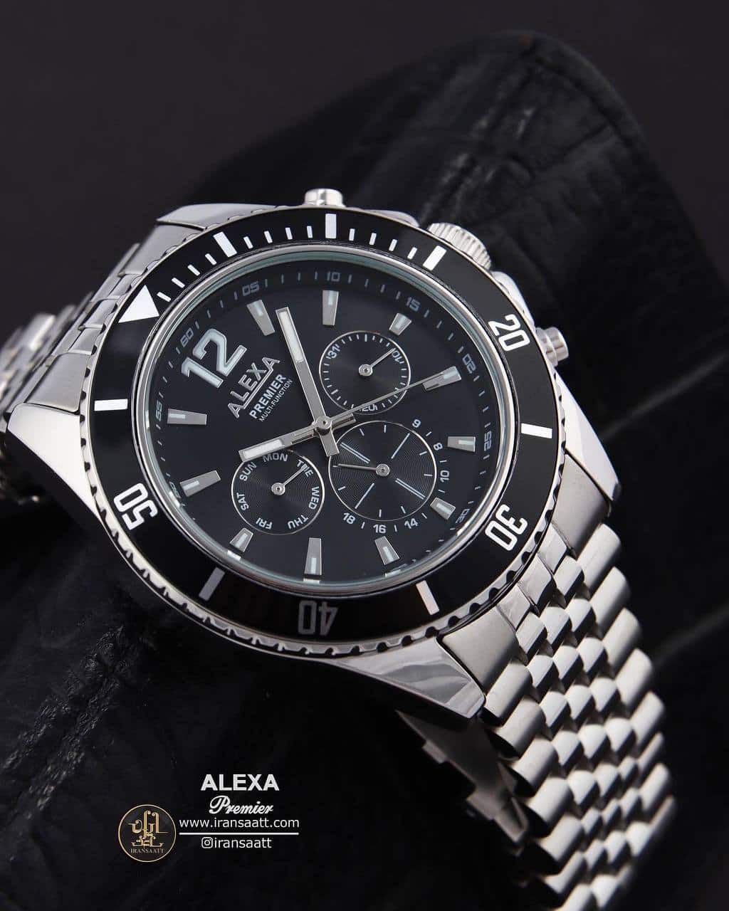 ساعت مچی عقربه ای مردانه استیل الکسا مدل ALEXA-7330