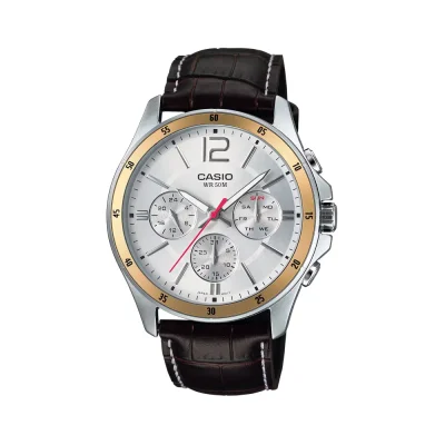 ساعت مردانه کاسیو کوارتز مدل MTP-1374L-7A