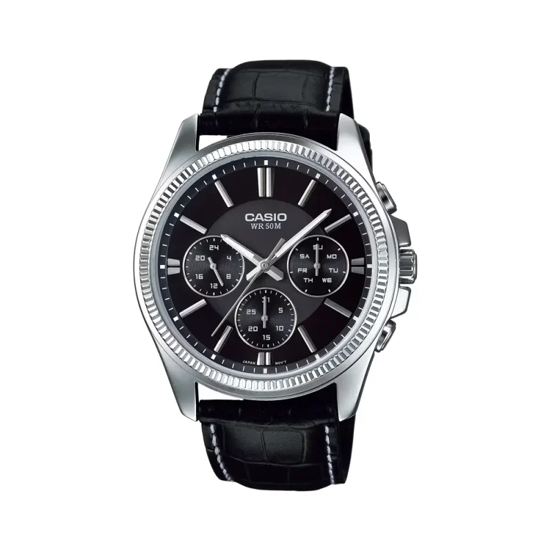 ساعت مردانه کاسیو کوارتز مدل MTP-1375L-1A