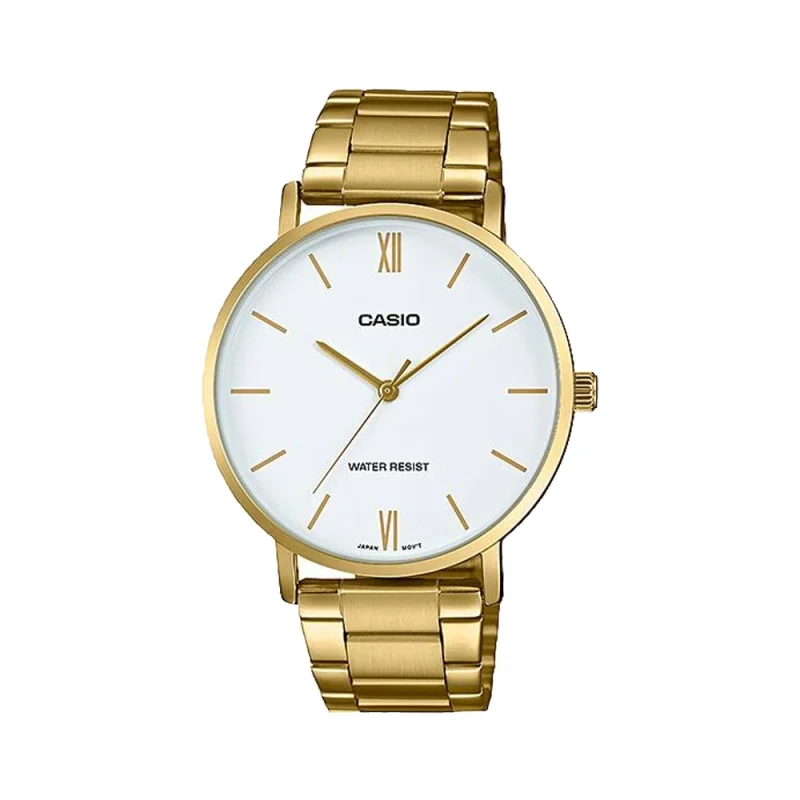 ساعت مردانه کاسیو کوارتز مدل MTP-VT01G-7B