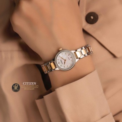 ساعت مچی زنانه آنالوگ سیتیزن مدل EZ7016-50D