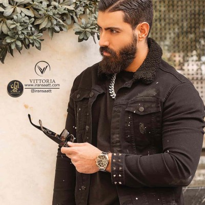 ساعت مچی مردانه استیل ویتوریا مدل VT.3143G