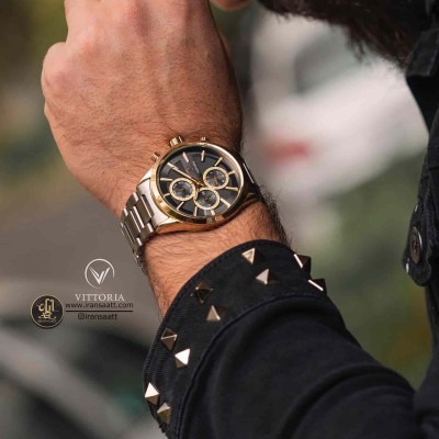 ساعت مچی مردانه استیل ویتوریا مدل VT.3143G