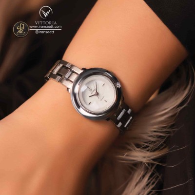 ساعت مچی زنانه استیل ویتوریا مدل VT3193