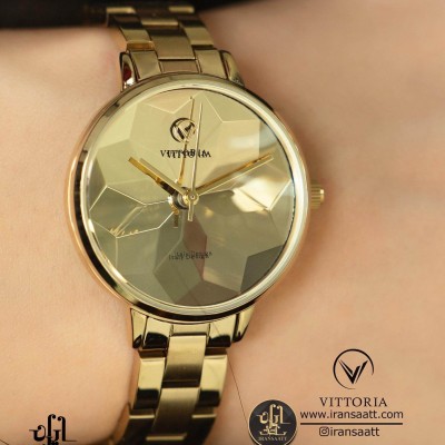 ساعت مچی زنانه استیل ویتوریا مدل VT.3156
