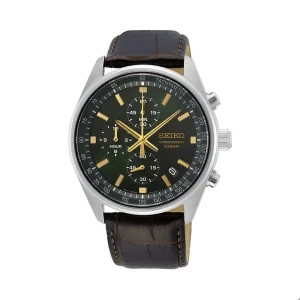 ساعت مچی مردانه چرم سیکو مدل SEIKO.REF.SSB385P1