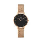 Buy DW black dial steel watch