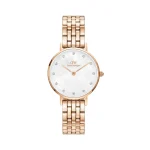 Buy DW black rose gold analog watch