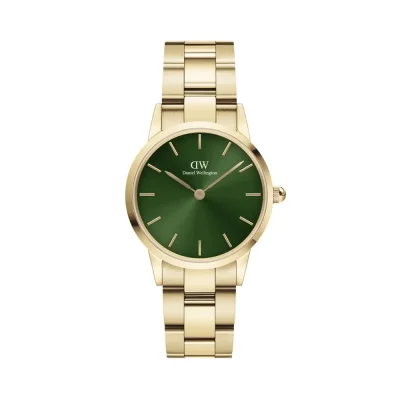 Buy DW green gold women's watch