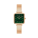 Buy DW green rose gold women's watch