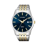 Citizen watch with navy blue dial