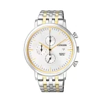 Golden Silver Citizen watch