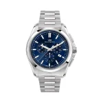 Men's analog Philip watch blue dial