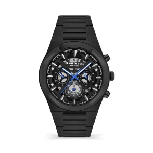 Buy Kenneth Cole black steel watch