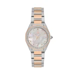 Buy silver rose gold polo watch