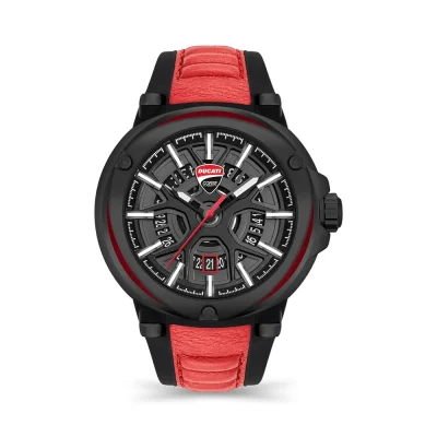 Ducati black analog watch