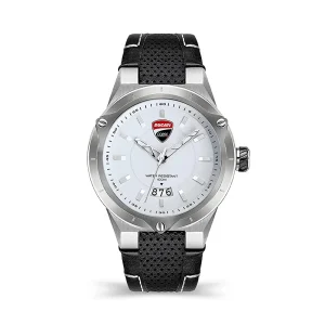 Ducati leather men's watch