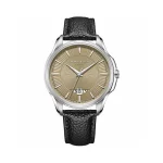 Kenneth Cole black leather watch