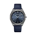 Kenneth Cole navy leather watch