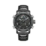 Navy Force black men's watch