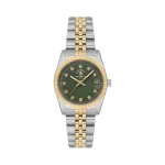 Polo green dial watch