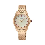 Seiko rose gold women's watch