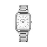 Seiko silver women's watch