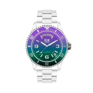 Women's transparent ice watch