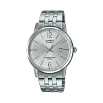 Analog classic silver watch