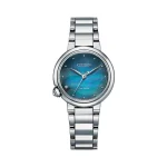 Blue ecodrive seashell watch