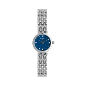 Buy Laxmi silver jeweled watch