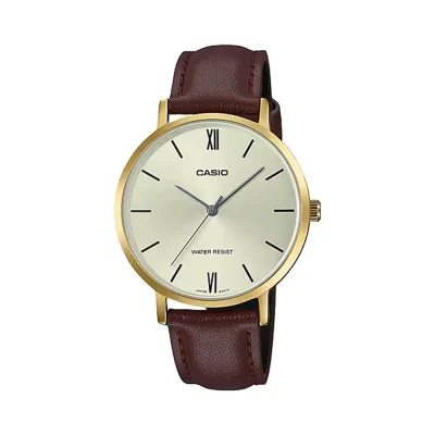 Buy analog classic leather watch