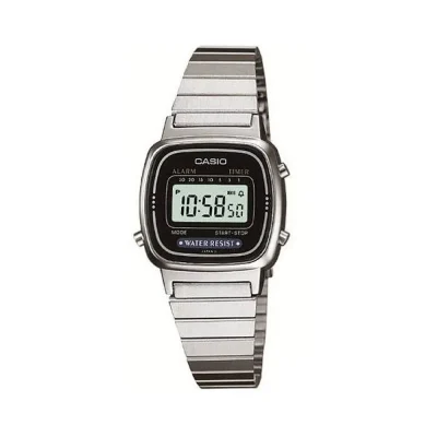 Casio black dial women's watch1