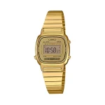 Casio gold dial women's watch