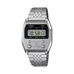 Classic digital silver watch