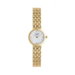 Laxmi gold jeweled watch