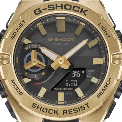 ساعت مردانه دیجیتال جیشاک کاسیو مدل CASIO-GST-B500GD-9A