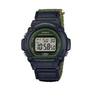 General Casio digital men's watch model W219HB-3AV