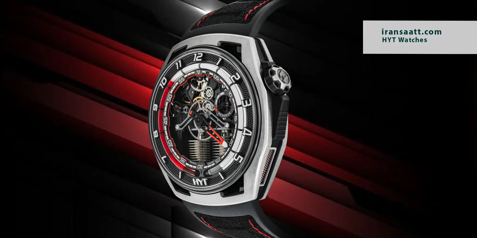 ساعت Hastroid Silver Red – نسخه محدود ۱۵ عددی