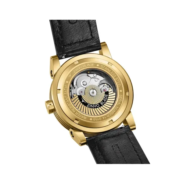 ساعت مردانه زینوو اتوماتیک مدل BLADE GOLD