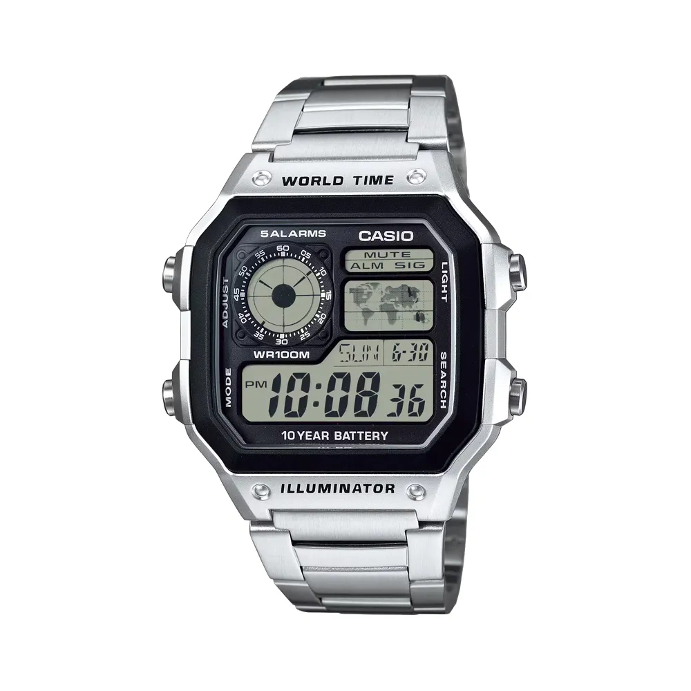 ساعت کاسیو مردانه کوارتز مدل AE-1200WHD-1AVDF