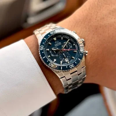 ساعت مردانه جگوار JAGUAR بند استیل کد 5071