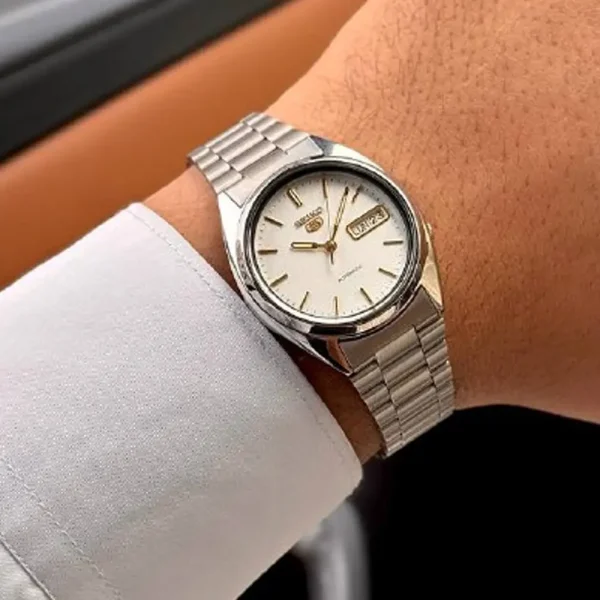 ساعت مردانه سیکو SEIKO بنداستیل کد 5235