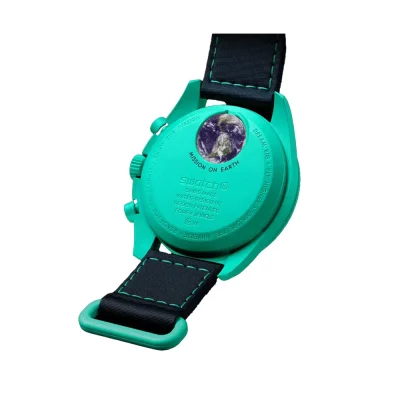 ساعت امگا سواچ زمین OMEGA SWATCH EARTH - POLAR LIGHTS