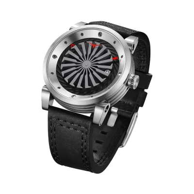 ساعت مردانه زینوو اتوماتیک مدل BLADE SILVER BLACK