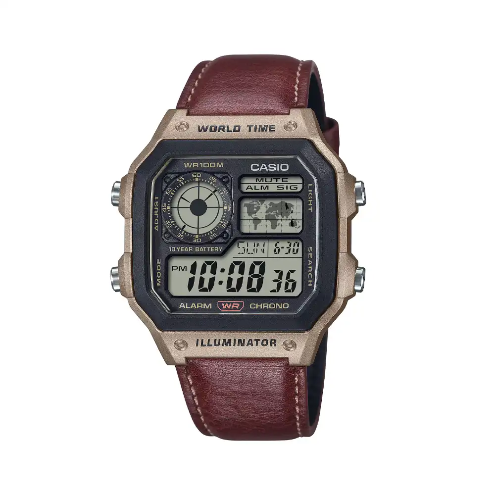 ساعت کاسیو مردانه کوارتز مدل AE-1200WHL-5AVDF