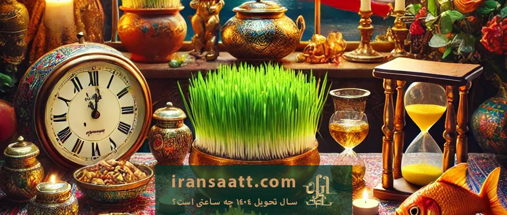 سال تحویل ۱۴۰۴ چه ساعتی است؟